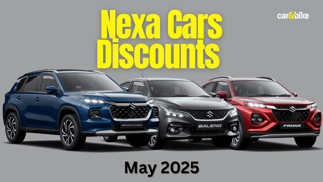 Maruti Suzuki Baleno, Grand Vitara, Fronx & More Get Discounts Of Up To Rs 1.65 Lakh In May 2025 Maruti’s Nexa range of cars is available with some substantial discounts this month.