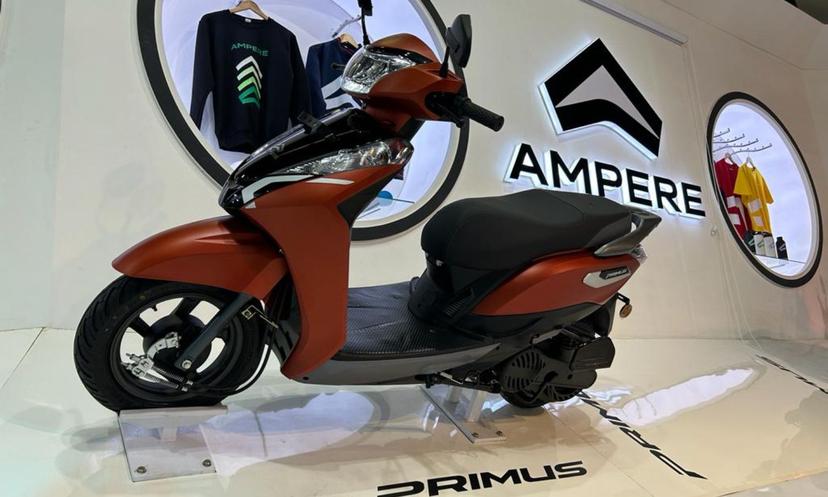 Auto Expo 2023: Ampere Primus Electric Scooter Unveiled; Bookings Open For Rs. 999 Auto Expo 2023: Ampere Primus Electric Scooter Unveiled; Bookings Open For Rs. 999