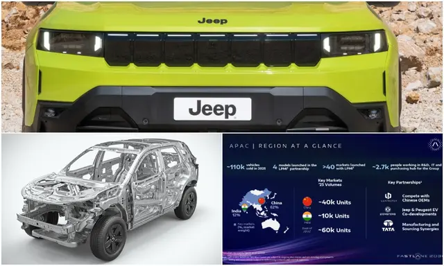 Jeep's Upcoming SUV For India To Use Platform From Tata Motors Upcoming SUV bearing the Jeep name will be built in India and exported to over 50 markets worldwide, Stellantis confirmed in its latest investor presentation.